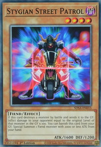 Stygian Street Patrol - Structure Deck: Sacred Beasts (SDSA) #SDSA-EN015 - Common / Short Print YuGiOh Trading Card