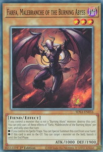Farfa, Malebranche of the Burning Abyss - Structure Deck: Sacred Beasts (SDSA) #SDSA-EN016 - Common / Short Print YuGiOh Trading Card