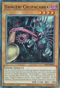 Danger! Chupacabra! - Structure Deck: Sacred Beasts (SDSA) #SDSA-EN018 - Common / Short Print YuGiOh Trading Card