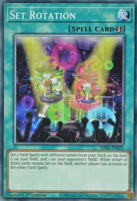 Set Rotation - Structure Deck: Sacred Beasts (SDSA) #SDSA-EN025 - Common / Short Print YuGiOh Trading Card