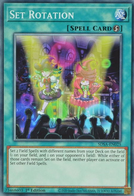 Set Rotation - Structure Deck: Sacred Beasts YuGiOh trading card