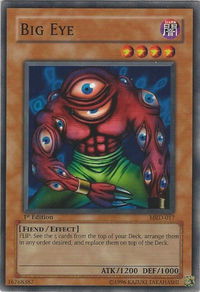 Big Eye - Metal Raiders (MRD) #MRD-017 - Common / Short Print YuGiOh Trading Card