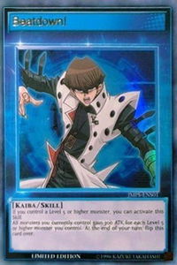 Beatdown! - Shonen Jump Magazine Promos (SJMP) #JMPS-ENS01 - Ultra Rare YuGiOh Trading Card