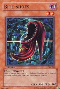 Bite Shoes - Pharaoh's Servant (PSV) #PSV-080 - Common / Short Print YuGiOh Trading Card