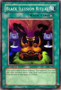 Black Illusion Ritual - Magic Ruler (MRL-EN) #MRL-051 - Super Rare YuGiOh Trading Card