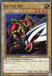 Battle Ox - Speed Duel Demo Deck (DEM5) #DEM5-EN002 - Common / Short Print YuGiOh Trading Card