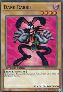 Dark Rabbit - Speed Duel Demo Deck (DEM5) #DEM5-EN003 - Common / Short Print YuGiOh Trading Card