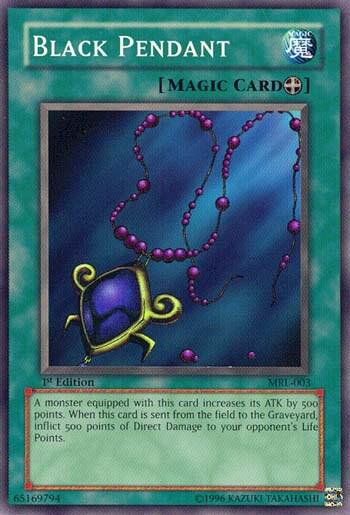 Black Pendant - Magic Ruler YuGiOh trading card