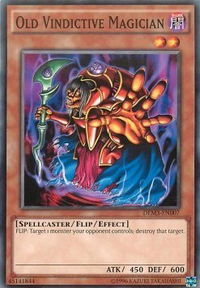 Old Vindictive Magician - Demo Deck 2016 (DEM3) #DEM3-EN007 - Common / Short Print YuGiOh Trading Card