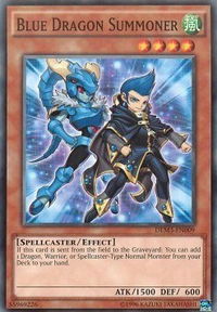 Blue Dragon Summoner - Demo Deck 2016 (DEM3) #DEM3-EN009 - Common / Short Print YuGiOh Trading Card