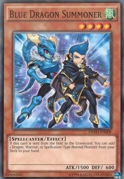 Blue Dragon Summoner - Demo Deck 2016 YuGiOh trading card