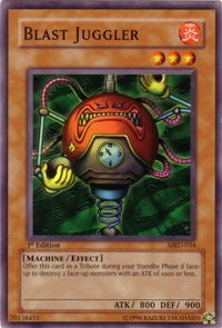 Blast Juggler - Metal Raiders (MRD) #MRD-034 - Common / Short Print YuGiOh Trading Card