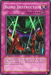 Blind Destruction - Labyrinth of Nightmare (LON) #LON-086 - Common / Short Print YuGiOh Trading Card