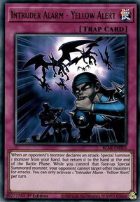 Intruder Alarm - Yellow Alert - Battles of Legend: Armageddon (BLAR) #BLAR-EN003 - Ultra Rare YuGiOh Trading Card