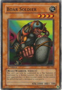 Boar Soldier - Magic Ruler (MRL-EN) #MRL-089 - Common / Short Print YuGiOh Trading Card