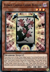 Flower Cardian Cherry Blossom - Battles of Legend: Armageddon (BLAR) #BLAR-EN029 - Ultra Rare YuGiOh Trading Card