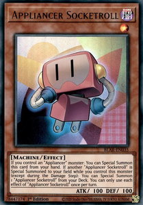 Appliancer Socketroll - Battles of Legend: Armageddon (BLAR) #BLAR-EN035 - Ultra Rare YuGiOh Trading Card