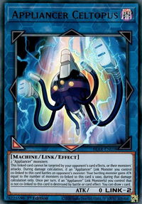 Appliancer Celtopus - Battles of Legend: Armageddon (BLAR) #BLAR-EN038 - Ultra Rare YuGiOh Trading Card