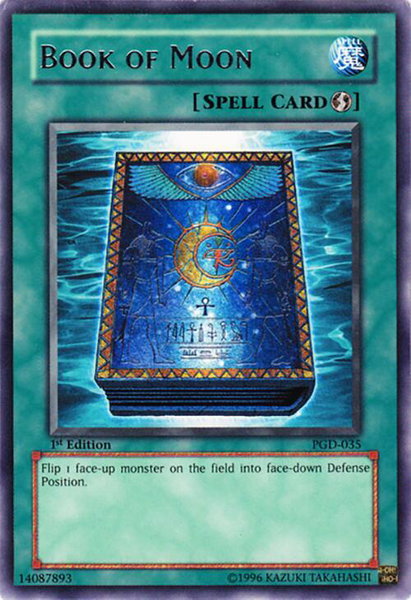 Book of Moon - Pharaonic Guardian YuGiOh trading card