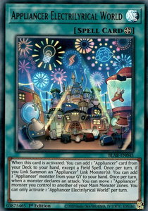 Appliancer Electrilyrical World - Battles of Legend: Armageddon (BLAR) #BLAR-EN045 - Ultra Rare YuGiOh Trading Card