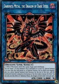 Darkness Metal, the Dragon of Dark Steel - Battles of Legend: Armageddon (BLAR) #BLAR-EN047 - Secret Rare YuGiOh Trading Card