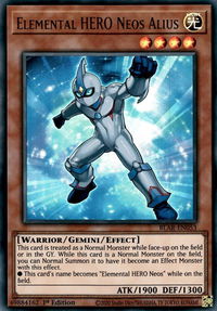 Elemental HERO Neos Alius - Battles of Legend: Armageddon (BLAR) #BLAR-EN053 - Ultra Rare YuGiOh Trading Card
