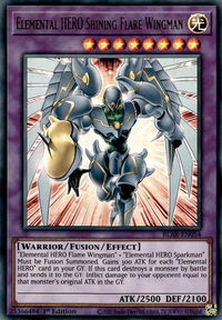 Elemental HERO Shining Flare Wingman - Battles of Legend: Armageddon (BLAR) #BLAR-EN054 - Ultra Rare YuGiOh Trading Card