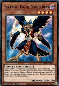Blackwing - Kris the Crack of Dawn - Battles of Legend: Armageddon (BLAR) #BLAR-EN061 - Ultra Rare YuGiOh Trading Card