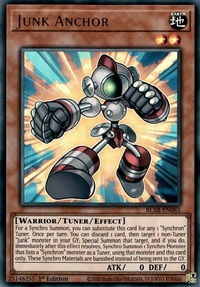 Junk Anchor - Battles of Legend: Armageddon (BLAR) #BLAR-EN065 - Ultra Rare YuGiOh Trading Card