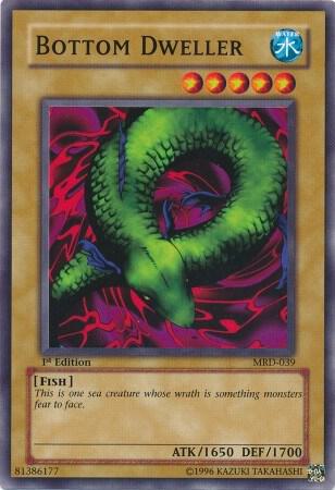 Bottom Dweller trading card from Metal Raiders Bottom Dweller - Metal Raiders YuGiOh trading card