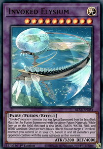 Invoked Elysium - Battles of Legend: Armageddon (BLAR) #BLAR-EN083 - Ultra Rare YuGiOh Trading Card