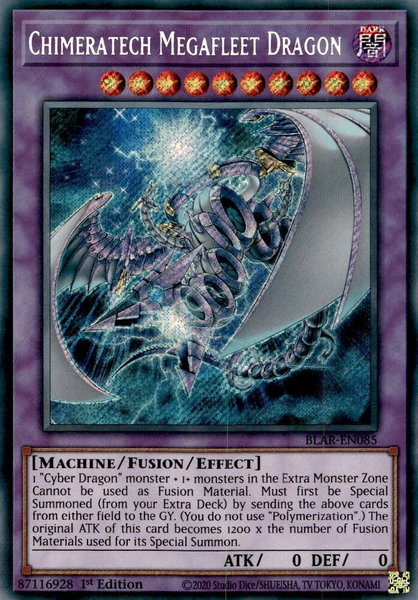 Chimeratech Megafleet Dragon - Battles of Legend: Armageddon YuGiOh trading card