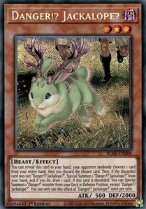 Danger!? Jackalope? - Battles of Legend: Armageddon (BLAR) #BLAR-EN088 - Secret Rare YuGiOh Trading Card