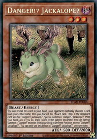 Danger!? Jackalope? - Battles of Legend: Armageddon (BLAR) #BLAR-EN088 - Secret Rare YuGiOh Trading Card