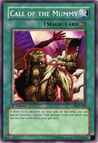 Call of the Mummy - Pharaonic Guardian (PGD) #PGD-038 - Common / Short Print YuGiOh Trading Card