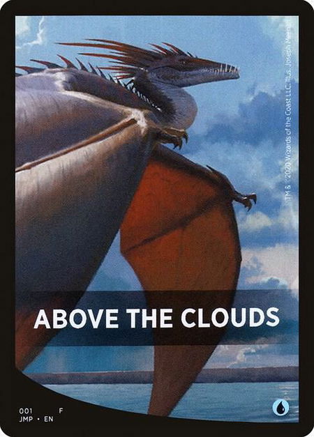 Above the Clouds Theme Card - Jumpstart Magic: The Gathering trading card