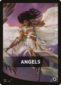 Angels Theme Card - Jumpstart (JMP) #2 - Token Magic: The Gathering Trading Card