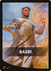 Basri Theme Card - Jumpstart (JMP) #4 - Token Magic: The Gathering Trading Card