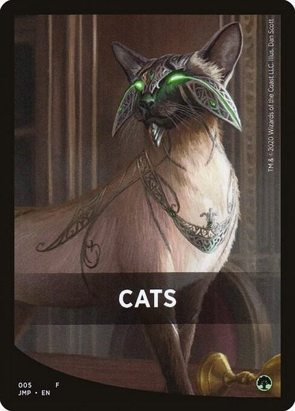 Cats Theme Card trading card from Jumpstart Cats Theme Card - Jumpstart Magic: The Gathering trading card