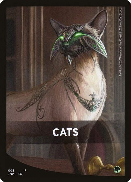 Cats Theme Card - Jumpstart Magic: The Gathering trading card
