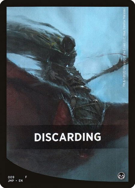 Discarding Theme Card - Jumpstart Magic: The Gathering trading card