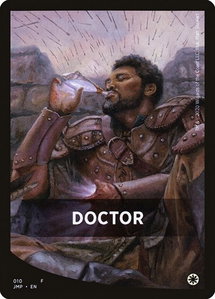 Doctor Theme Card - Jumpstart (JMP) #10 - Token Magic: The Gathering Trading Card