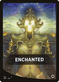 Enchanted Theme Card - Jumpstart (JMP) #14 - Token Magic: The Gathering Trading Card