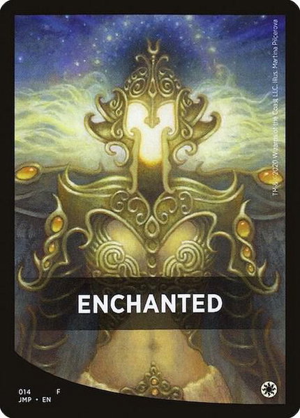 Enchanted Theme Card - Jumpstart Magic: The Gathering trading card