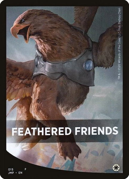 Feathered Friends Theme Card - Jumpstart Magic: The Gathering trading card