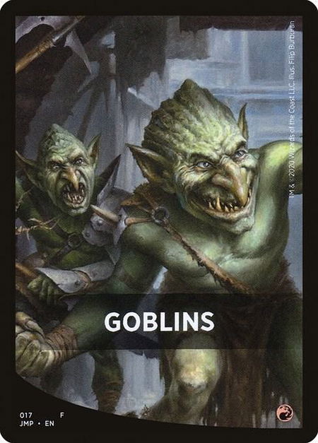 Goblins Theme Card - Jumpstart Magic: The Gathering trading card