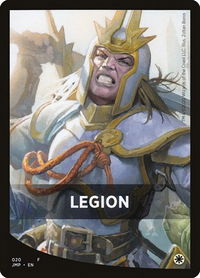 Legion Theme Card - Jumpstart (JMP) #20 - Token Magic: The Gathering Trading Card