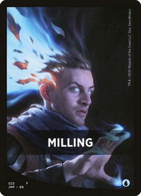 Milling Theme Card - Jumpstart (JMP) #23 - Token Magic: The Gathering Trading Card