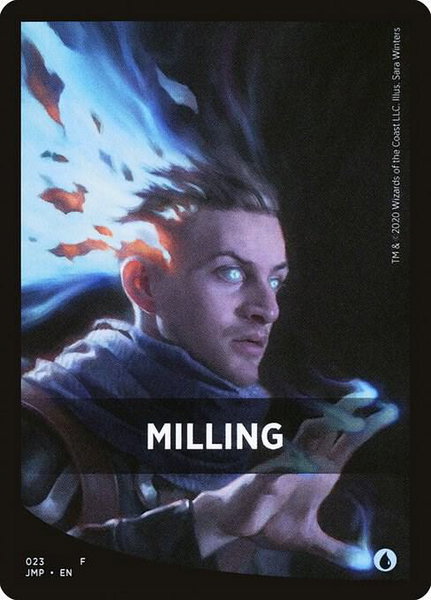 Milling Theme Card trading card from Jumpstart Milling Theme Card - Jumpstart Magic: The Gathering trading card