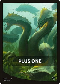 Plus One Theme Card - Jumpstart (JMP) #28 - Token Magic: The Gathering Trading Card